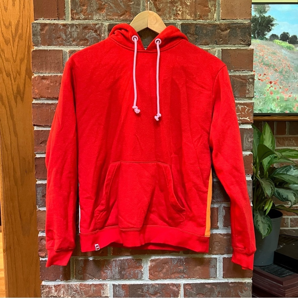 Lego Vibrant Red Orange and Pink Hoodie